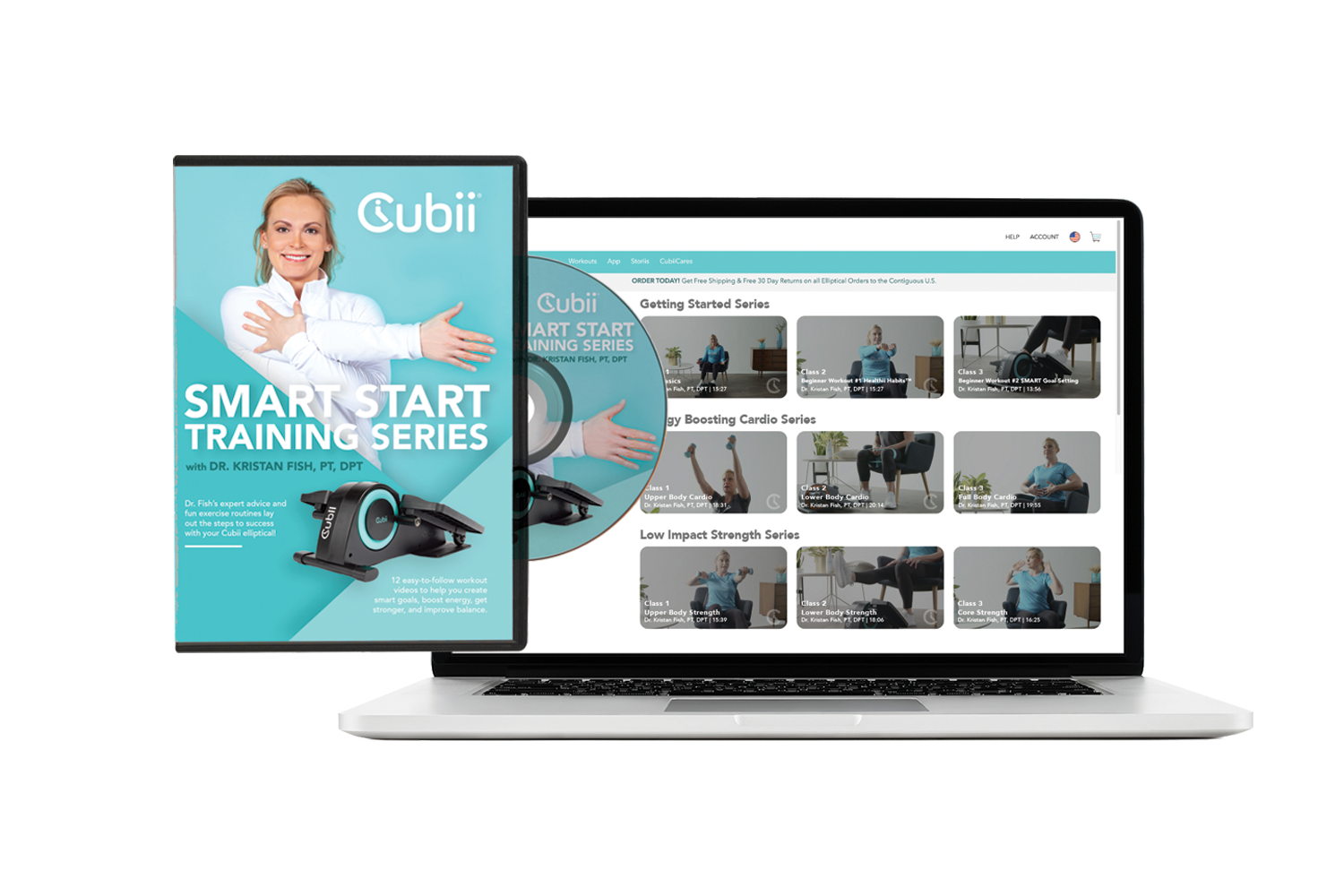 Cubii Smart Start Training Series DVD & Digital