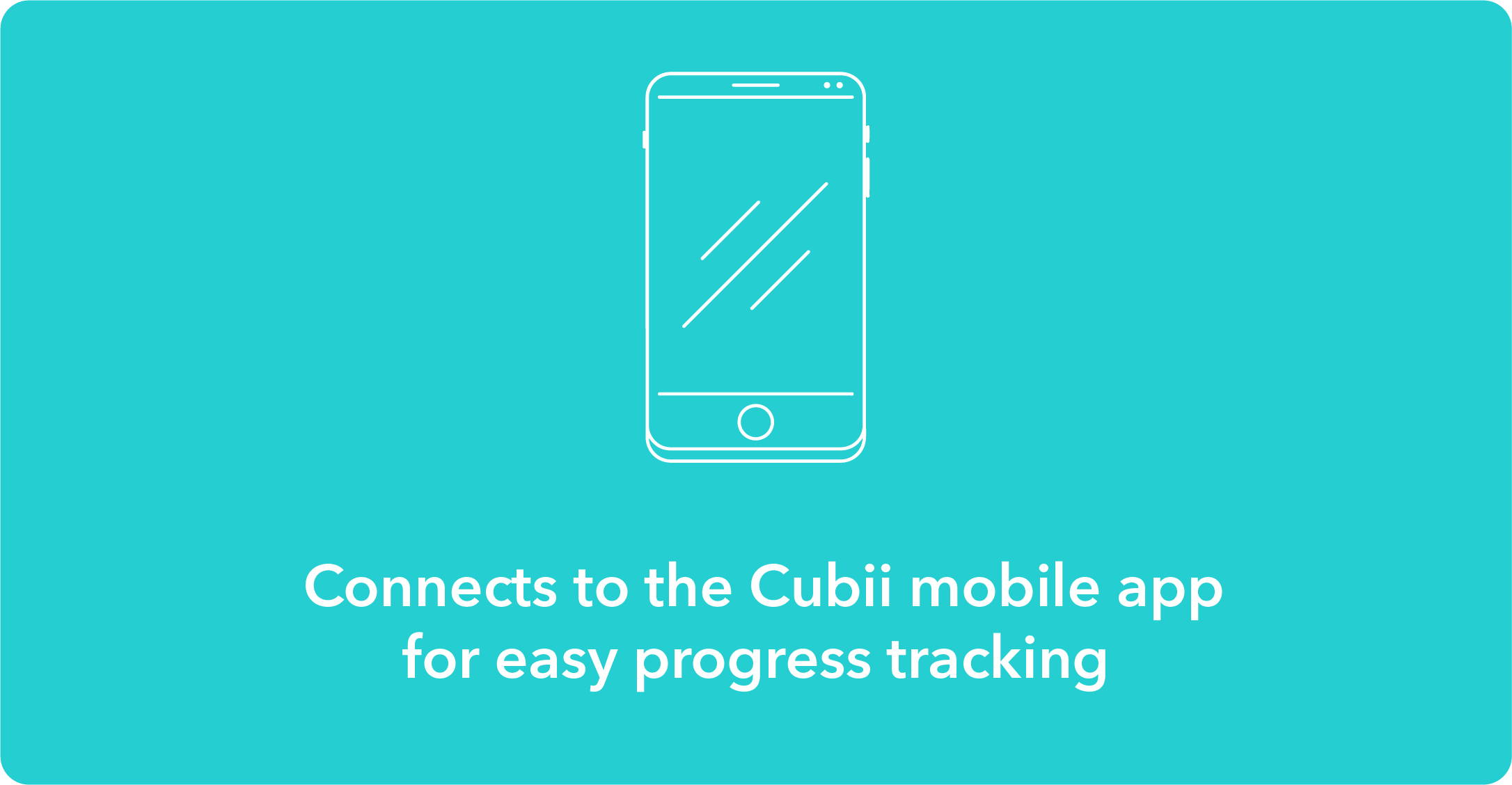 Connects to the Cubii mobile app for easy progress tracking